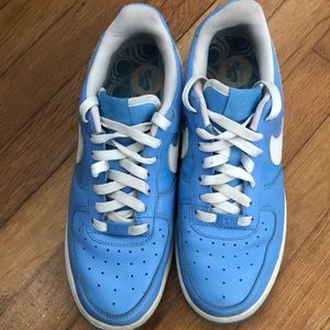 Vintage baby blue Air Force Nike’s